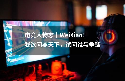 电竞人物志丨WeiXiao：我欲问鼎天下，试问谁与争锋-第1张-游戏相关-泓泰