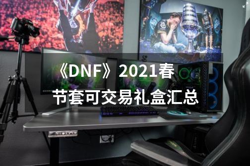 《DNF》2021春节套可交易礼盒汇总-第1张-游戏相关-泓泰