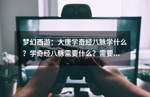 梦幻西游：大唐学奇经八脉学什么？学奇经八脉需要什么？需要多少经验？多少钱？学了有什么好处？_梦幻西游pt奇经八脉加点-第1张-游戏相关-泓泰