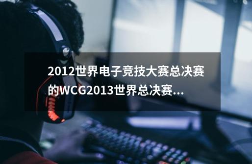 2012世界电子竞技大赛总决赛的WCG2013世界总决赛,2013 wcg-第1张-游戏相关-泓泰