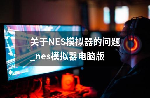 关于NES模拟器的问题_nes模拟器电脑版-第1张-游戏相关-泓泰