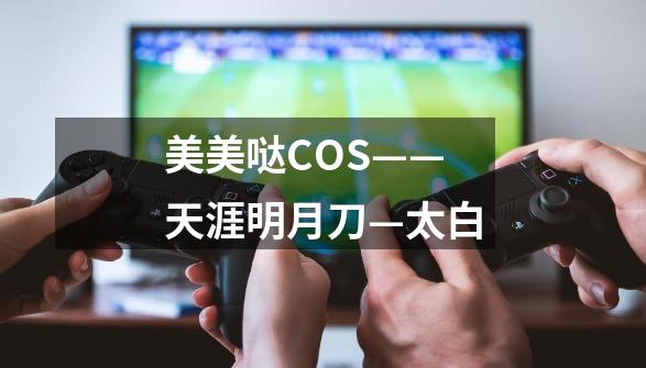 美美哒COS——天涯明月刀—太白-第1张-游戏相关-泓泰