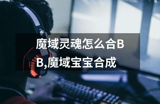 魔域灵魂怎么合BB,魔域宝宝合成-第1张-游戏相关-泓泰