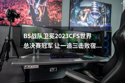 BS战队卫冕2023CFS世界总决赛冠军 让一追三击败宿敌成都AG-第1张-游戏相关-泓泰