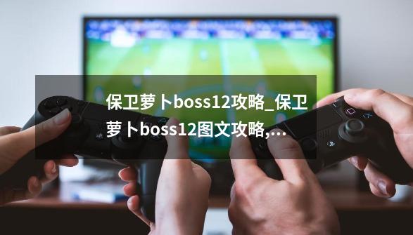 保卫萝卜boss12攻略_保卫萝卜boss12图文攻略,保卫萝卜挑战攻略12-第1张-游戏相关-泓泰